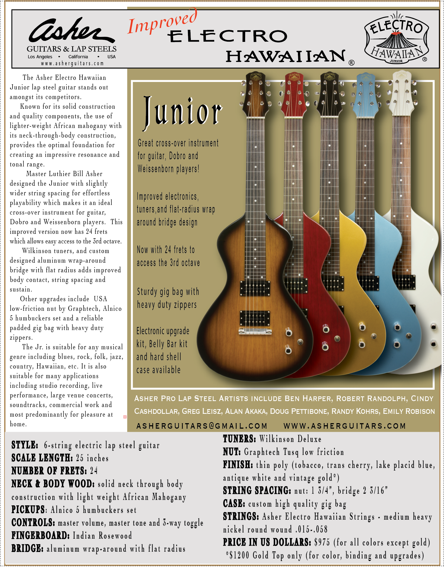 Lap steel string online spacing