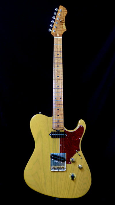 SOLD 2025 Asher T-Deluxe model in Butterscotch Nitro Lacquer