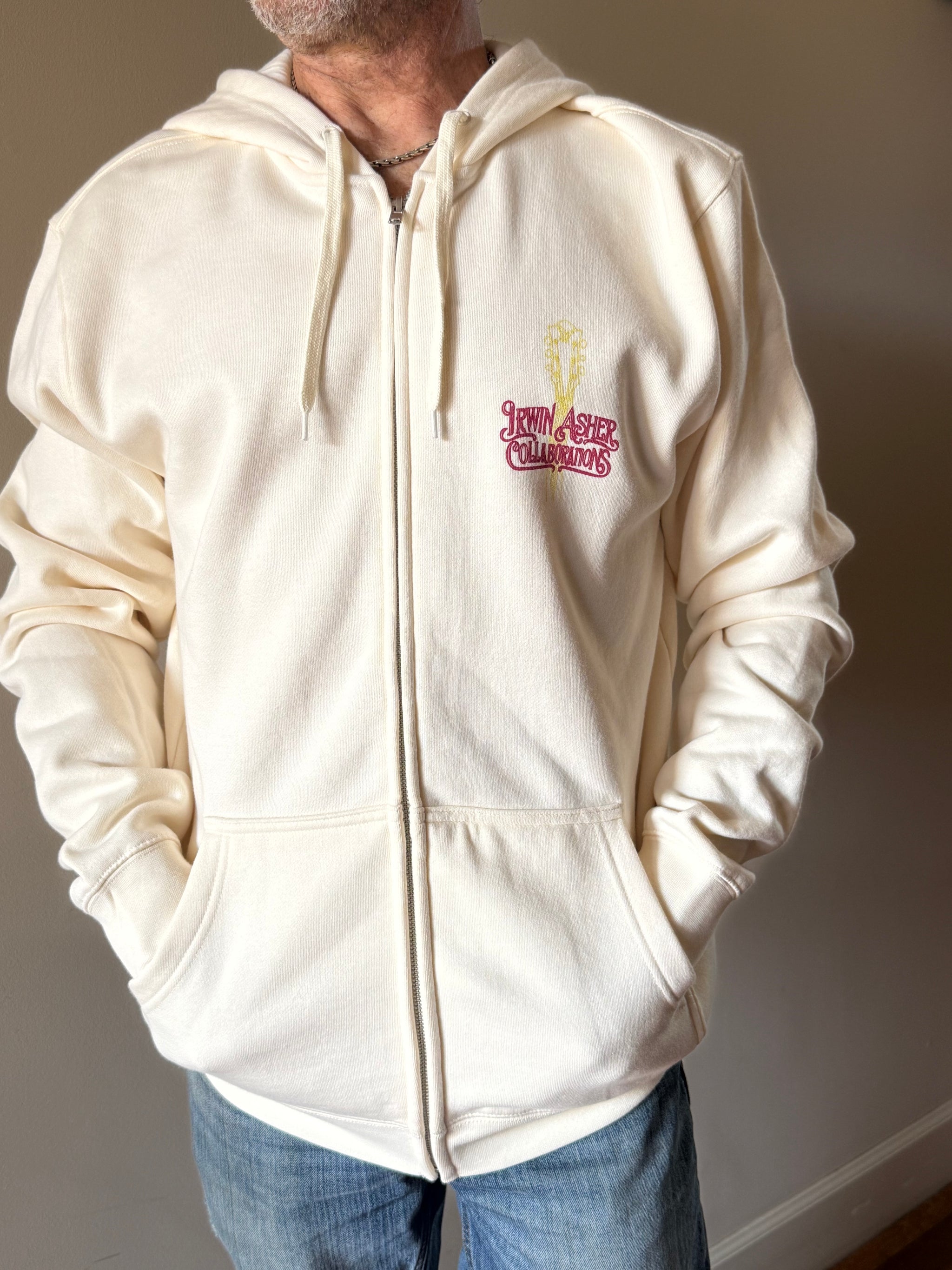 Official Asher Irwin Collaborations Zip Hoodie - Cozy to the Max!