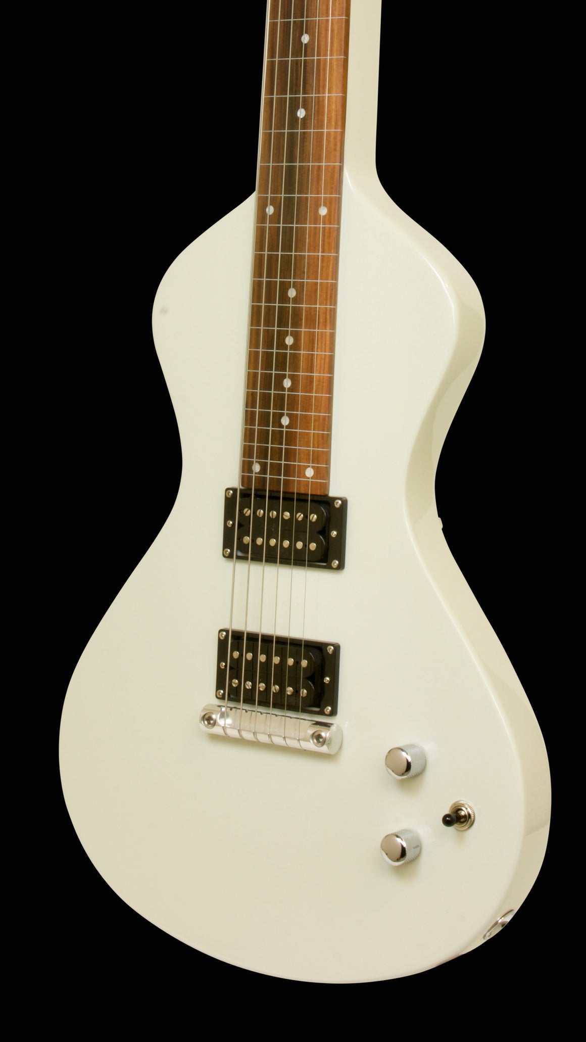 Starting at $899 (auto applied) 2024-25 Electro Hawaiian® Junior Lap Steel Antique White with Gig Bag!!