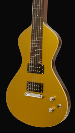 SOLD FACTORY SECOND 2023 Electro Hawaiian® Junior Lap Steel Gold Top with Gig Bag EXTRA STRINGS INCLUDED!!