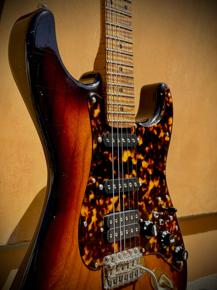 2026 Asher S Custom 1-Piece Swamp Ash Tobacco Burst With Dimarzio Pickups SSH. #1407