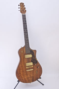 SOLD Asher #817 Electro Sonic II Carve Top - Asher Guitars & Lap