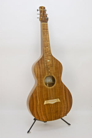SOLD  USED MINT CONDITION 2008 Asher Acoustic Hawaiian Style IV