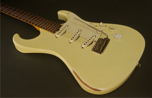 SOLD Asher S Classic™ Guitar - Relic Antique Ivory