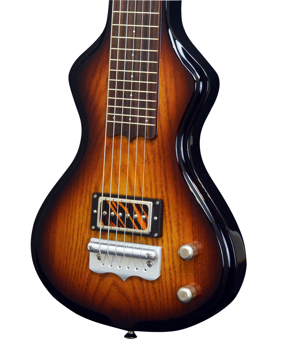SOLD Asher Electro Hawaiian Short Scale 23 inch with Custom Lollar