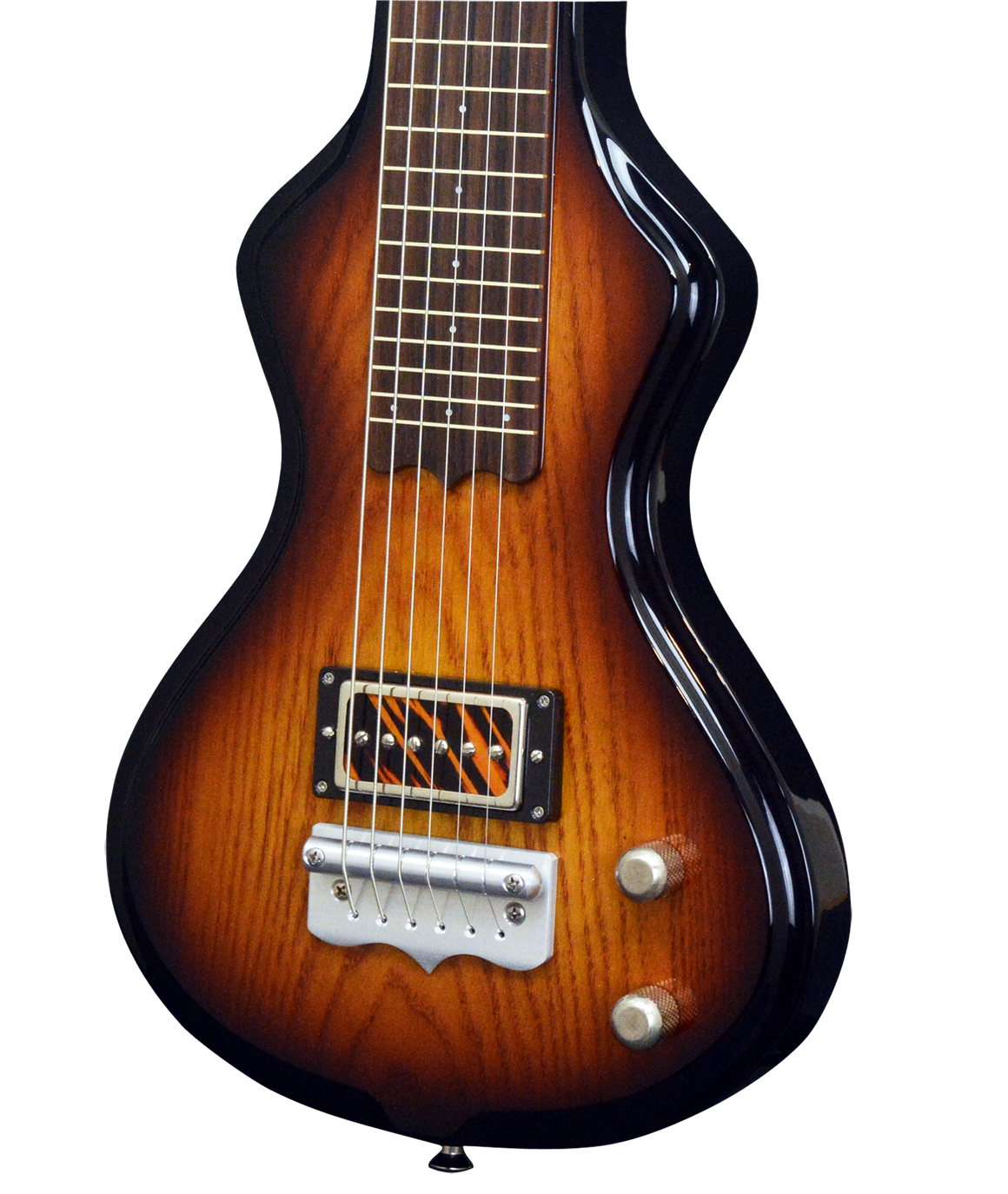 SOLD Asher Electro Hawaiian Short Scale -  23 inch - with Custom Lollar pickup #993