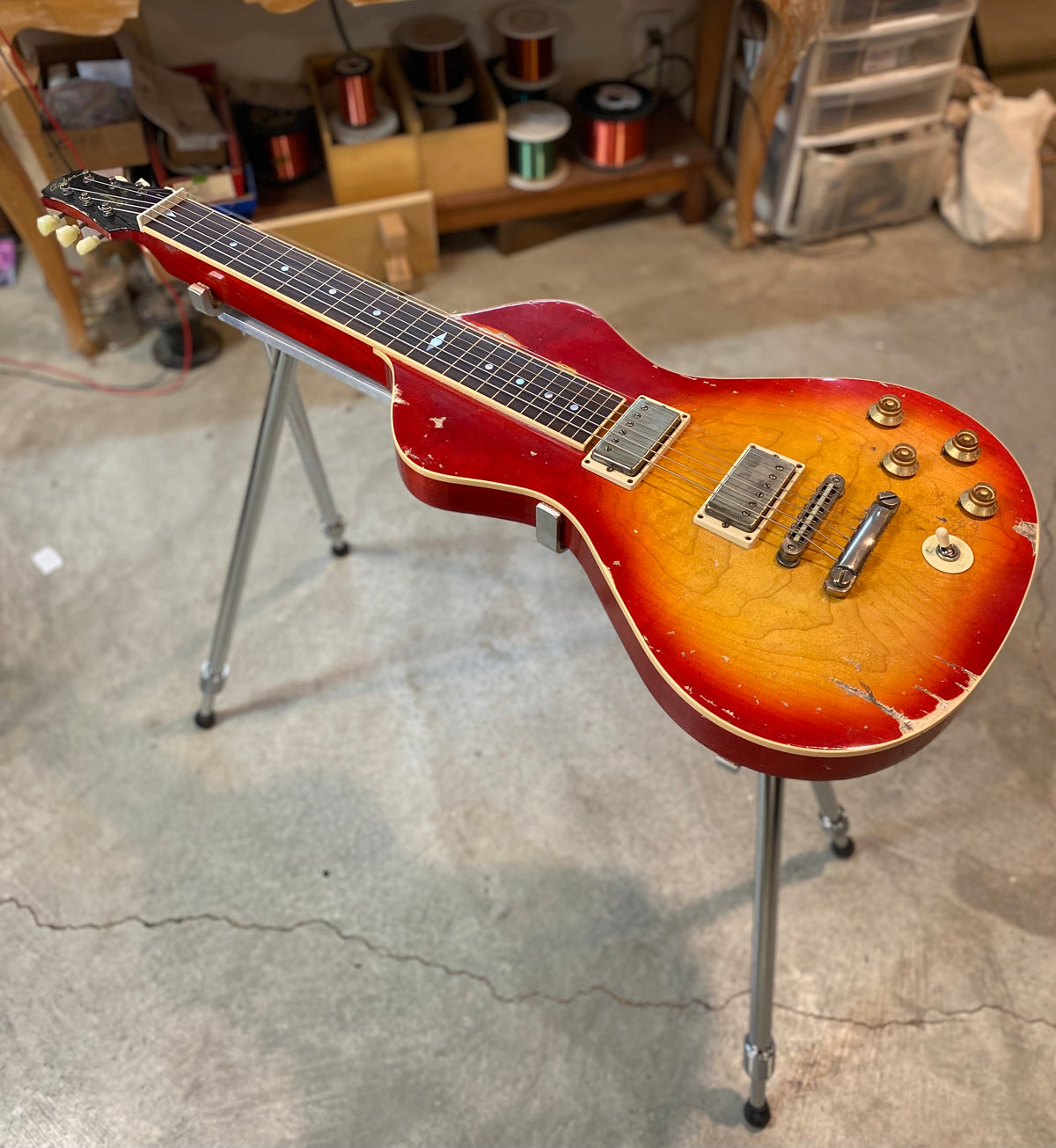 Asher Electro Hawaiian Universal Lap Steel Stand Adjustable Height