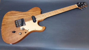 SOLD Asher T Deluxe Roasted Swamp Ash, Anodized Metal Guard, #955 Thin Skin Nitro