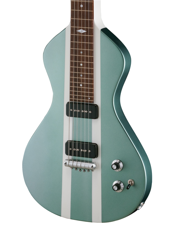 Asher Lap Steel Electro Hawaiian Model I Metallic Sage "Shelby" Asher